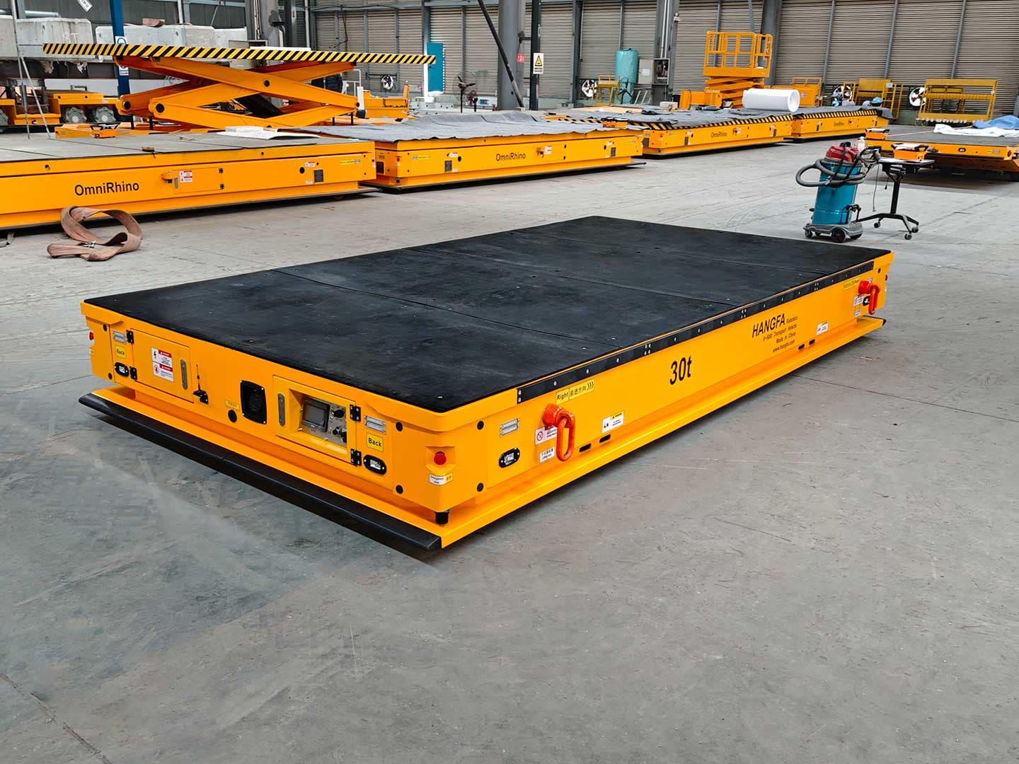30t重载AGV应用于搭载托盘转运部件-2