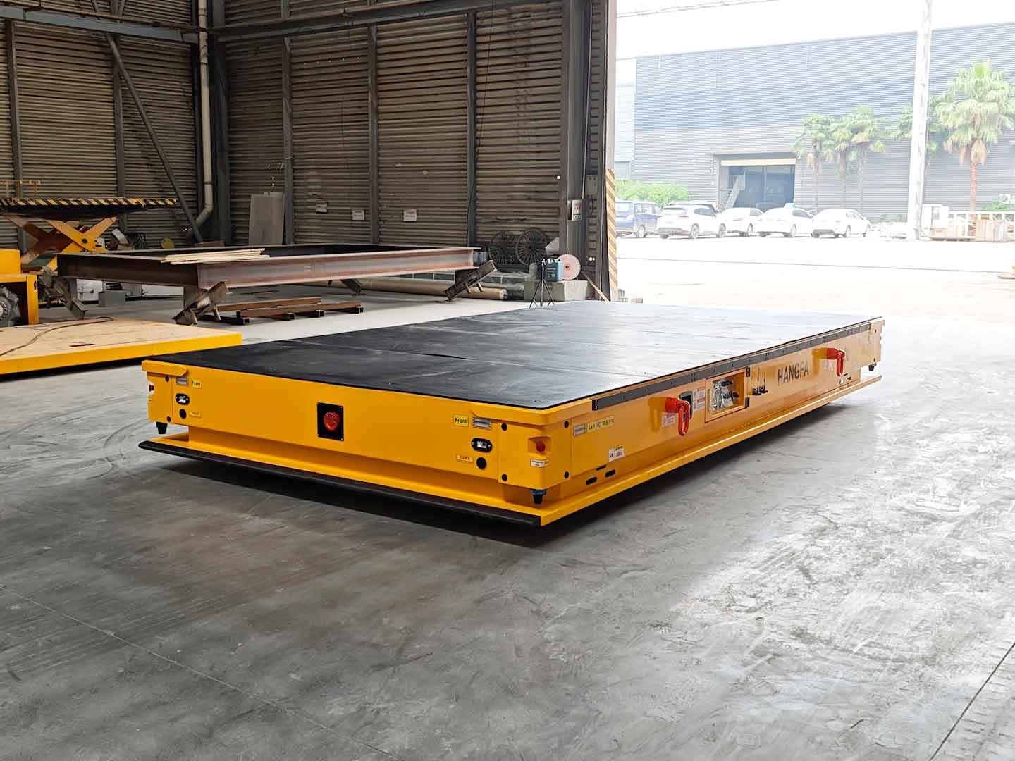 60tAGV应用于室内外转运工件-1