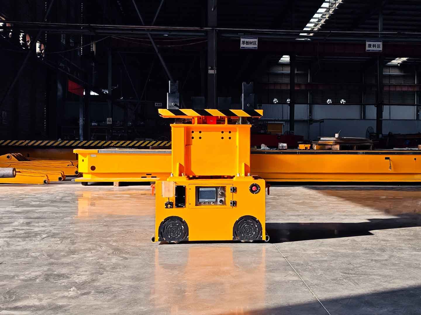 170kg升降车应用于零部件组装-1
