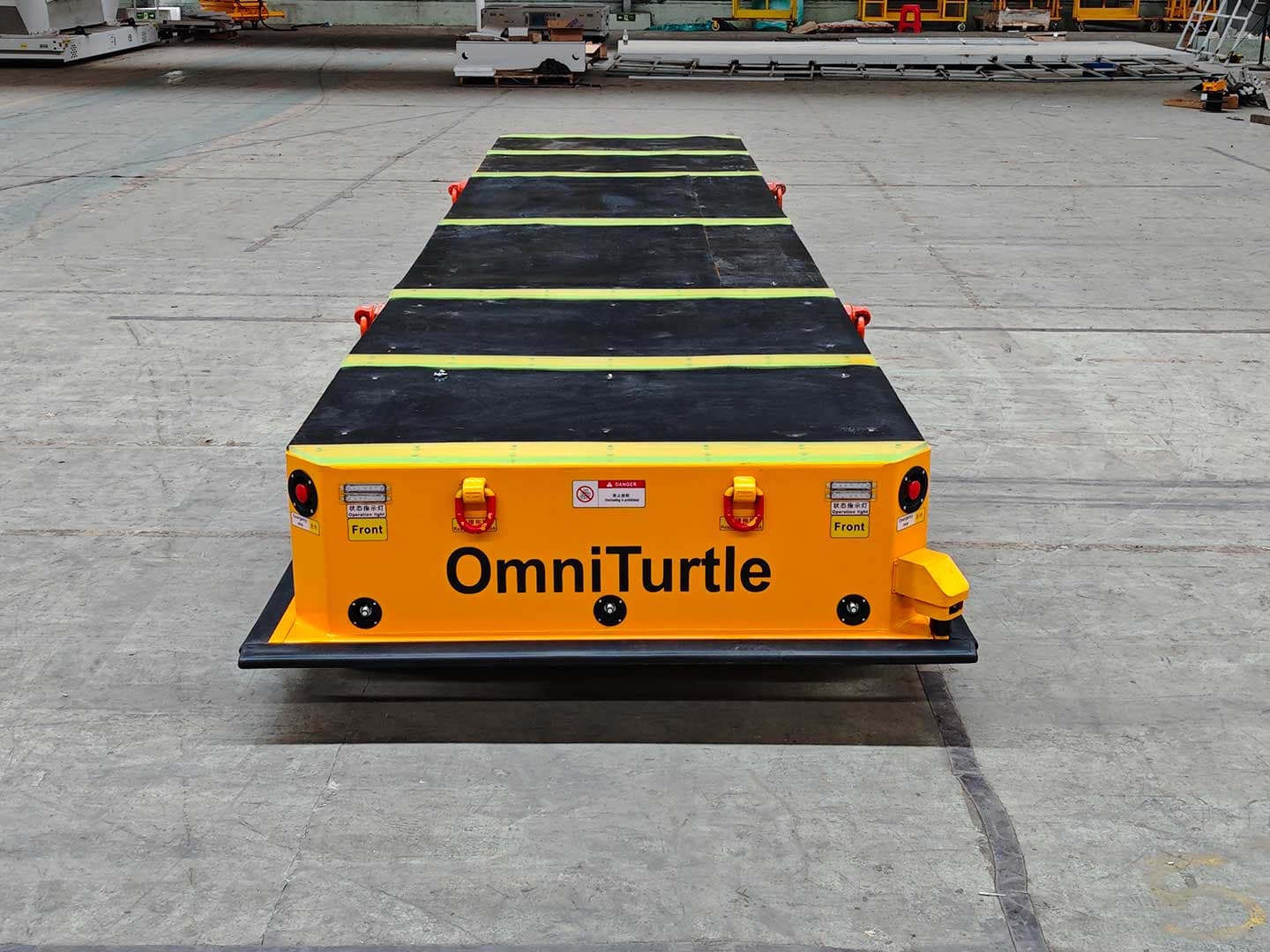  Применение всенаправленного AGV грузоподъемностью 10 тонн для транспортировки компонентов-1