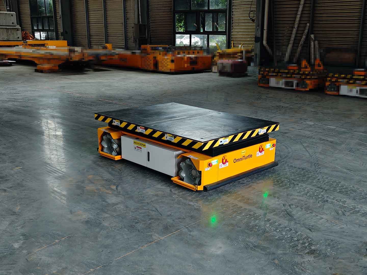 Применение подъемного AGV грузоподъемностью 2 т для транспортировки заготовок-1