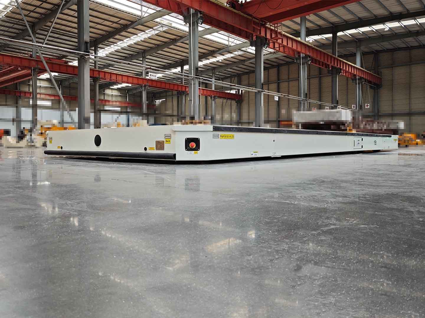 Беспилотное транспортное средство (AGV) грузоподъемностью 15 т для транспортировки заготовок-0