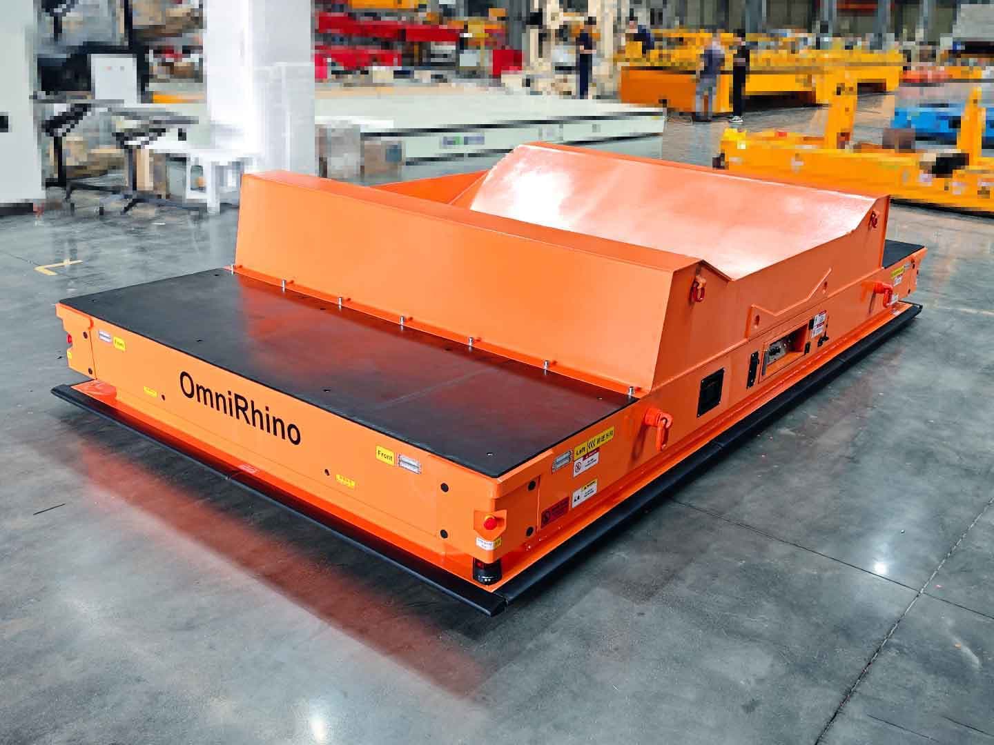 Носочный AGV грузоподъёмностью 20 тонн для транспортировки кабельных барабанов-1