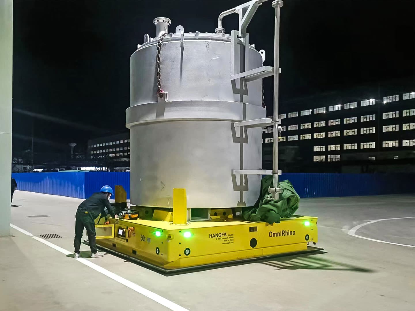 Применение подъемно-транспортного AGV грузоподъемностью 30 т для межцехового транспортирования в металлургической промышленности-2