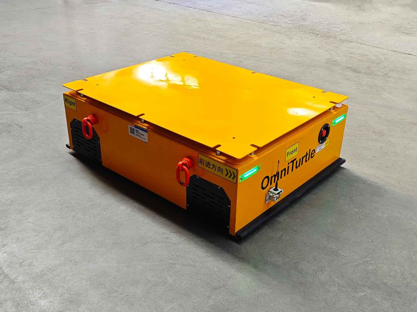 200kg全向运输车应用于搭载设备运输-1