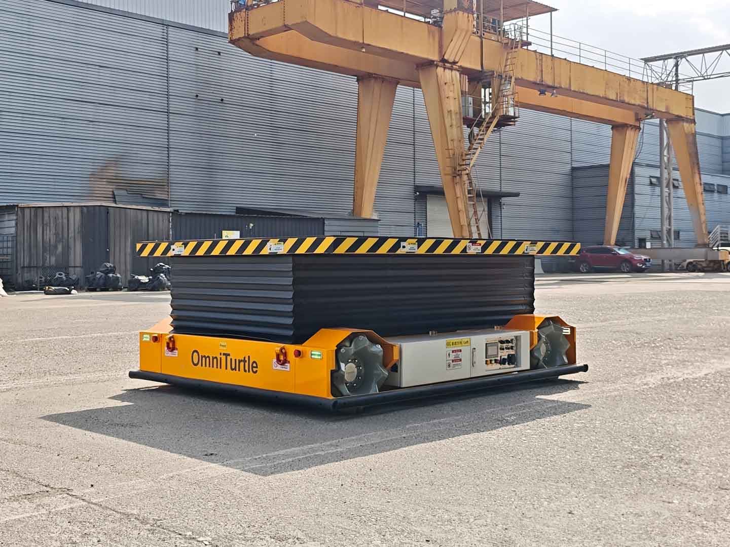 Подъемное AGV грузоподъемностью 5 тонн для транспортировки компонентов-3