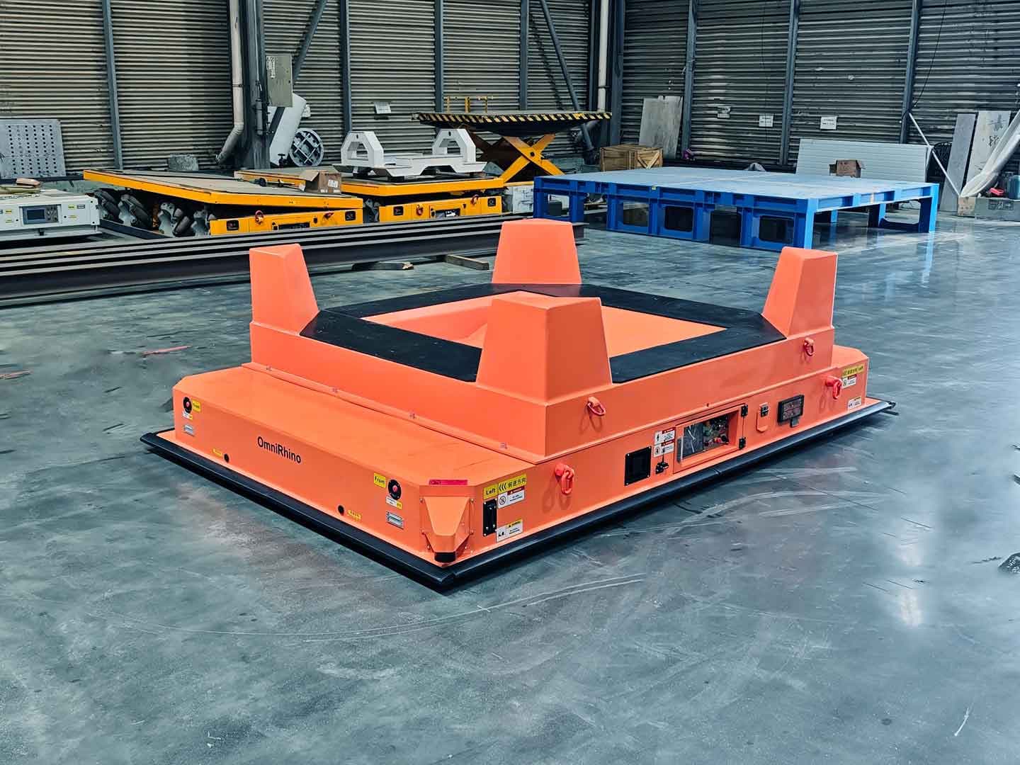 AGV грузоподъёмностью 5 тонн для транспортировки кабельных барабанов-2