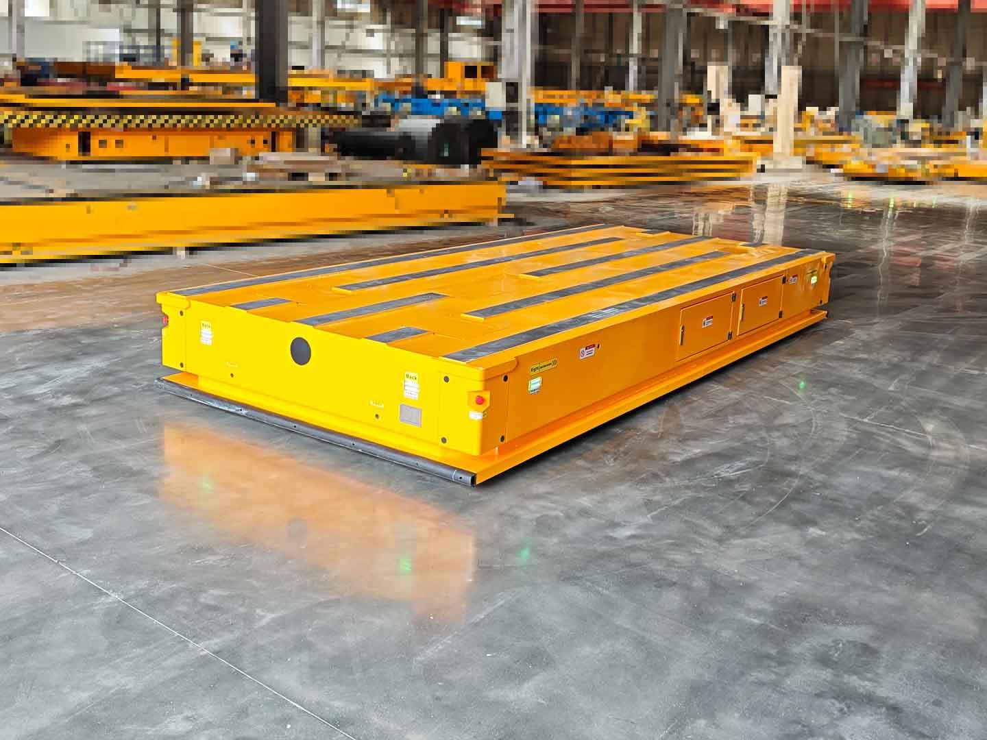 Беспилотное транспортное средство (AGV) грузоподъемностью 13 т для транспортировки заготовок-0