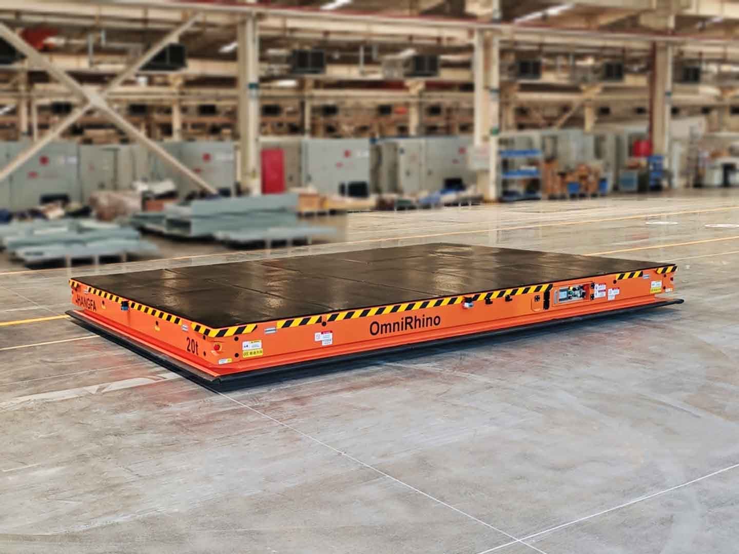 Применение 20‑тонного всеориентированного AGV при транспортировке крупногабаритных компонентов-0